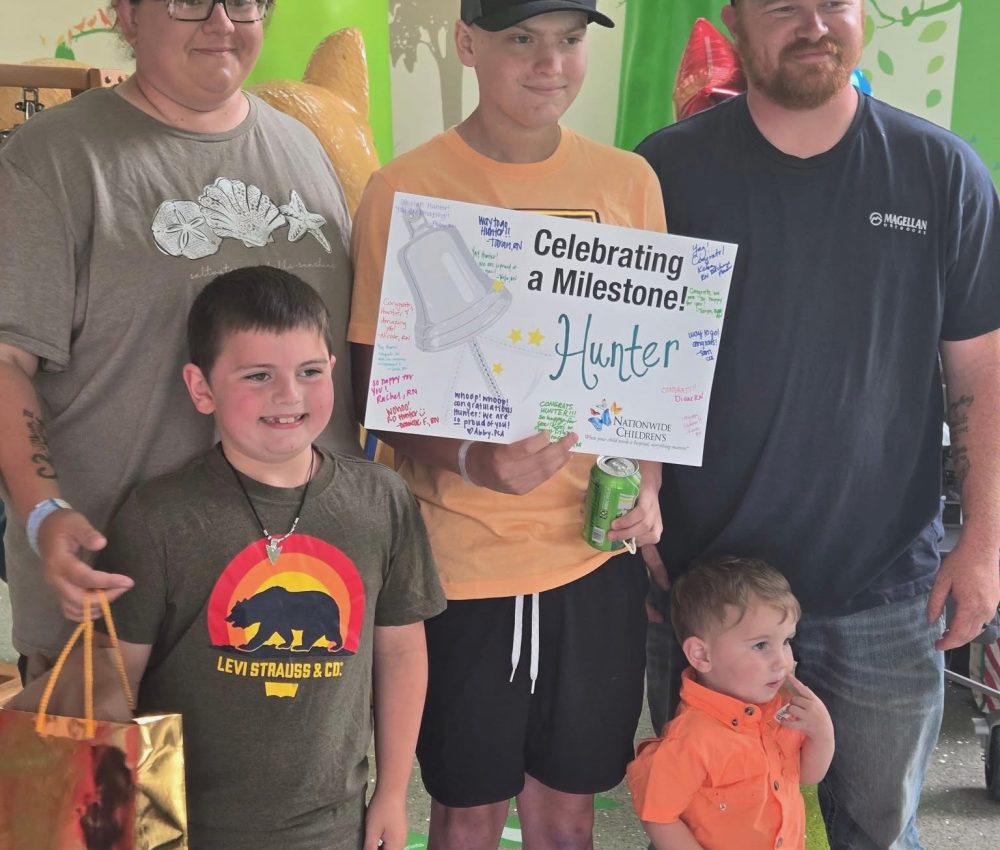 Hunter and family
