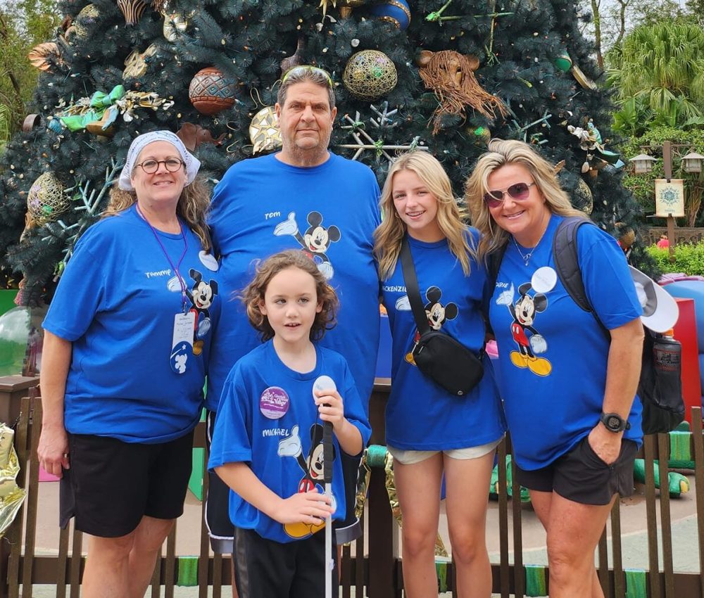 Michael and Family at Disney